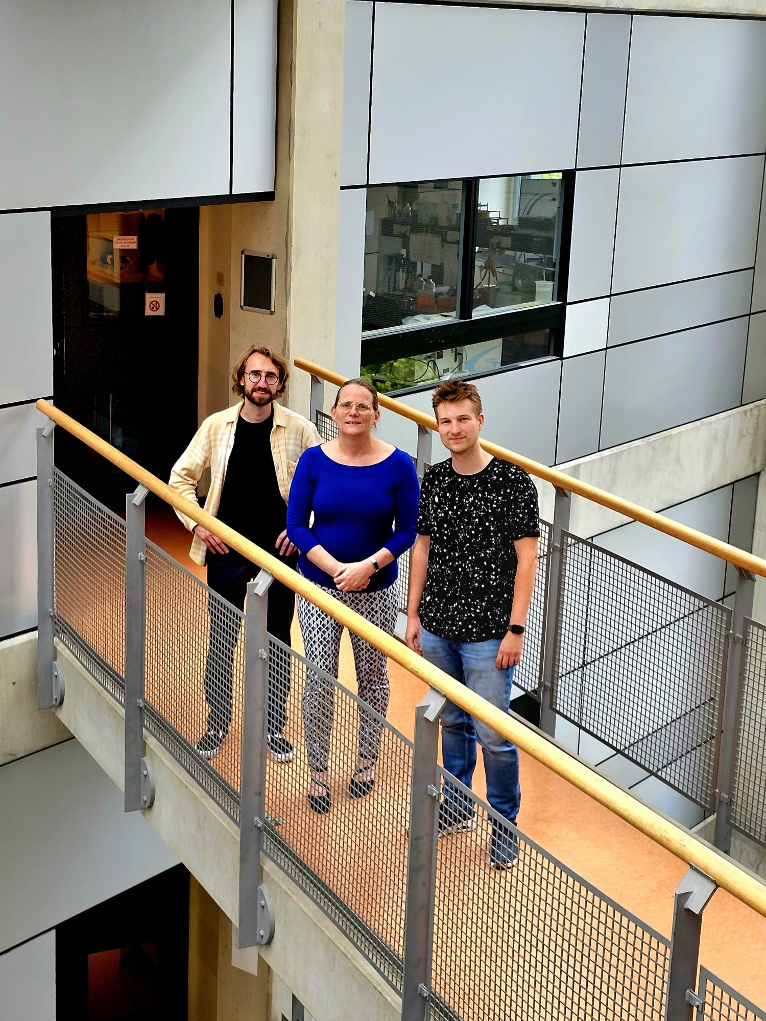 Christiaan Huffels, Elly Hol, and Arthur Ermakov