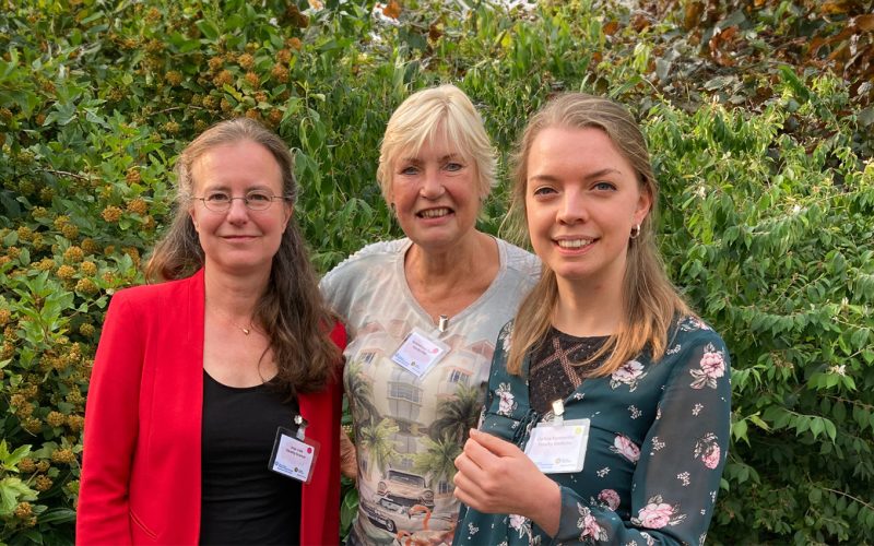 Anja Volk, Anneloes van Baar and Corline Parlentier