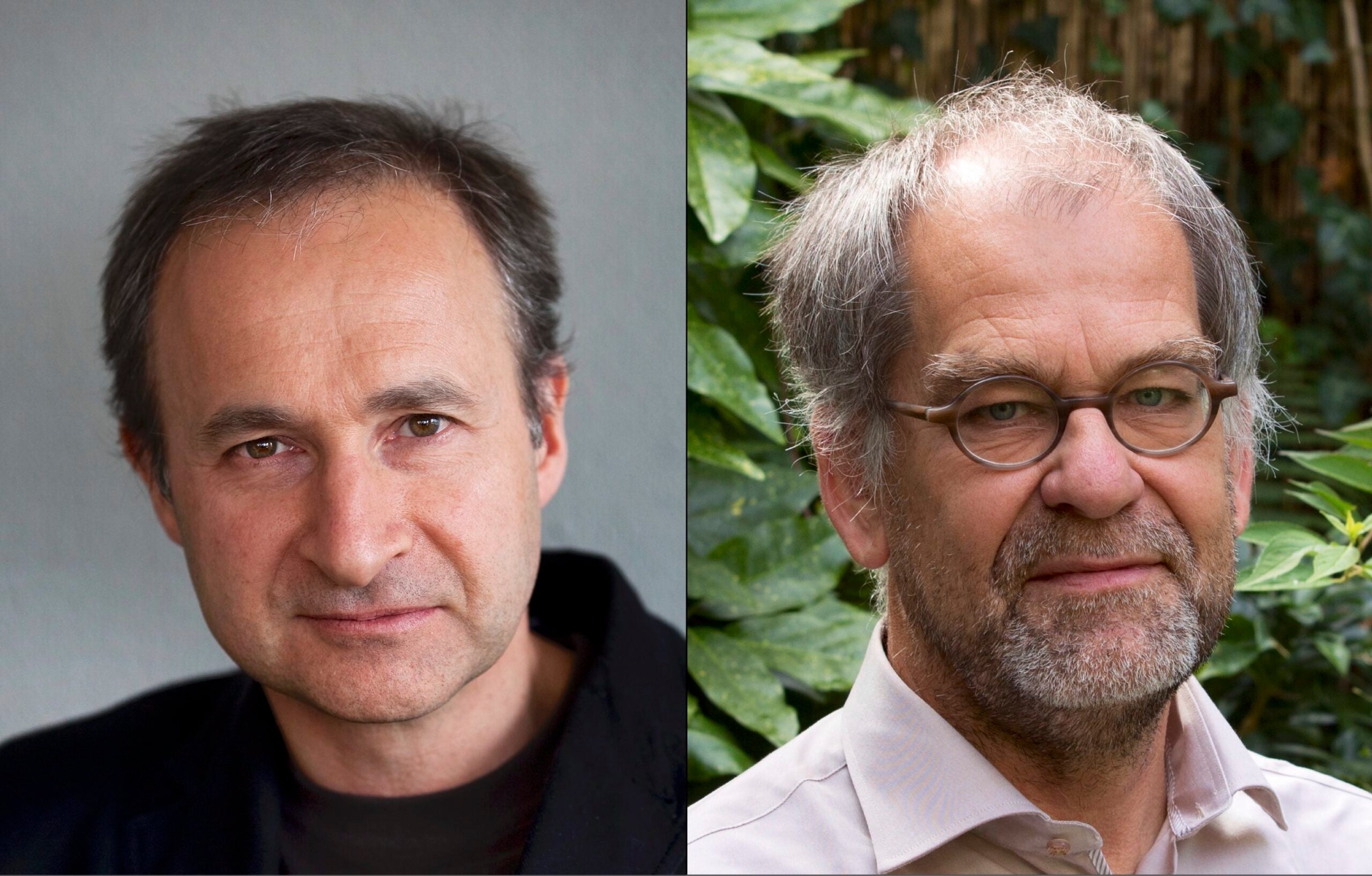 Portraits of Jim van Os and Peter Groot