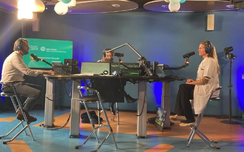 Picture of the radio studio