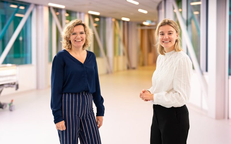 Picture of Marleen van Buren and Margriet Gosselink