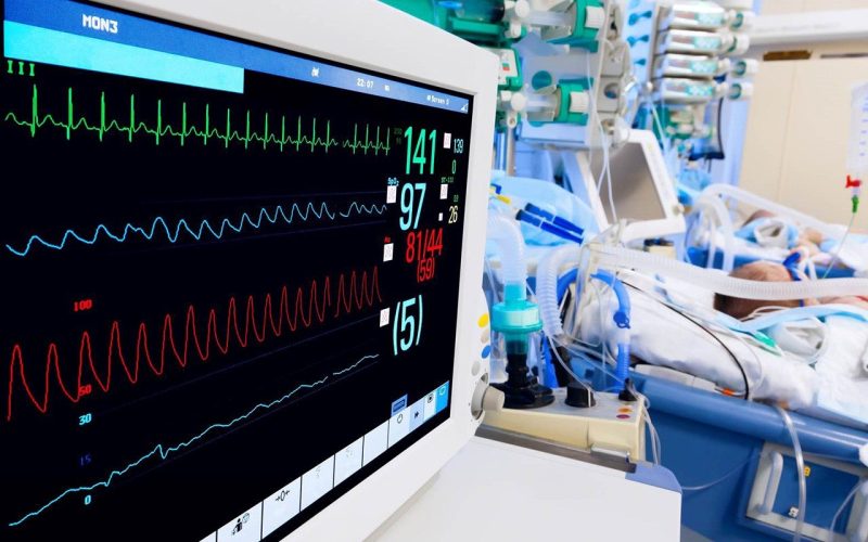 Heart monitor of a child