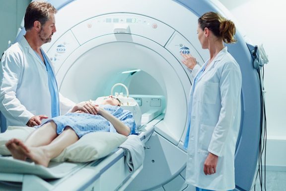 Picture of MRI scan
