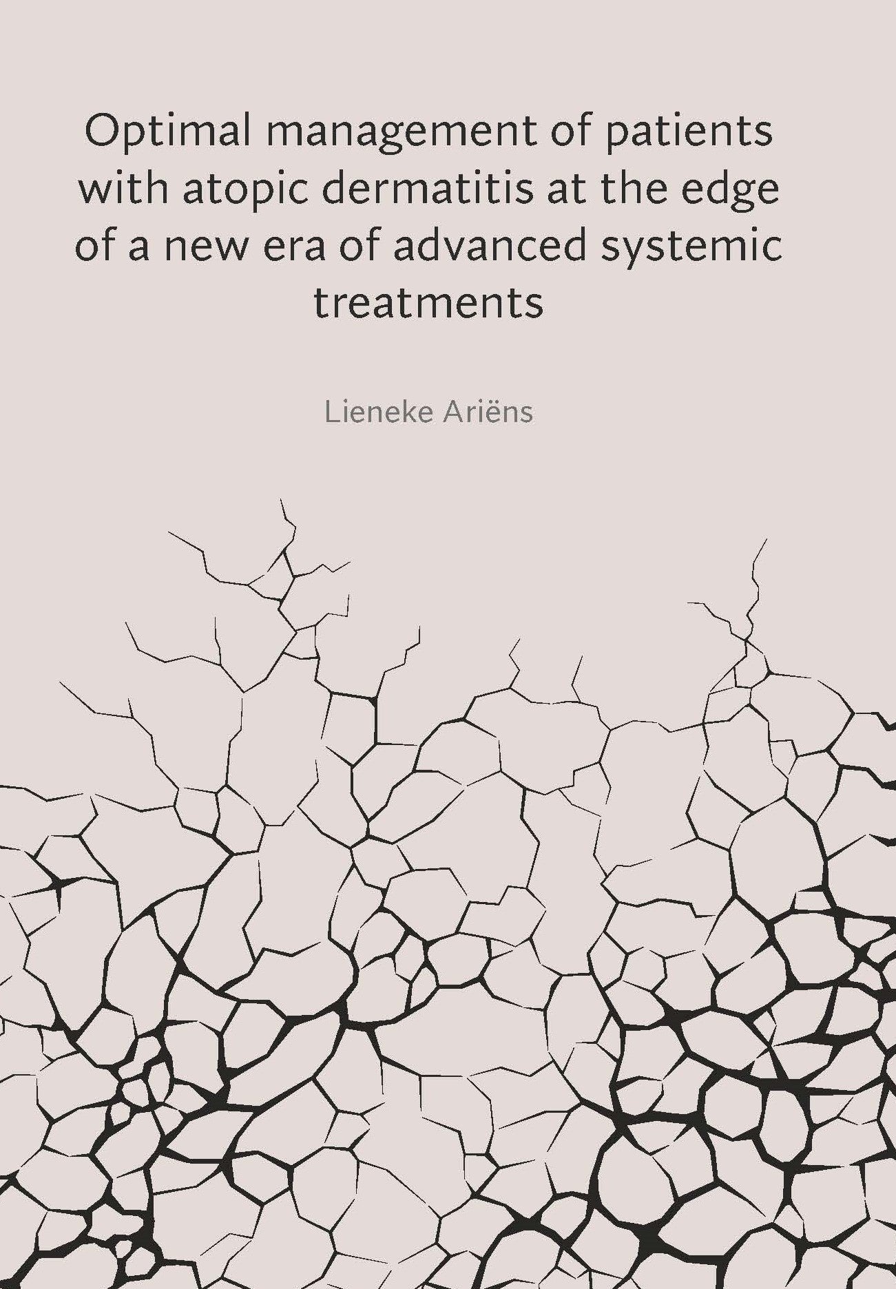 Cover dissertation Lieneke Ariens