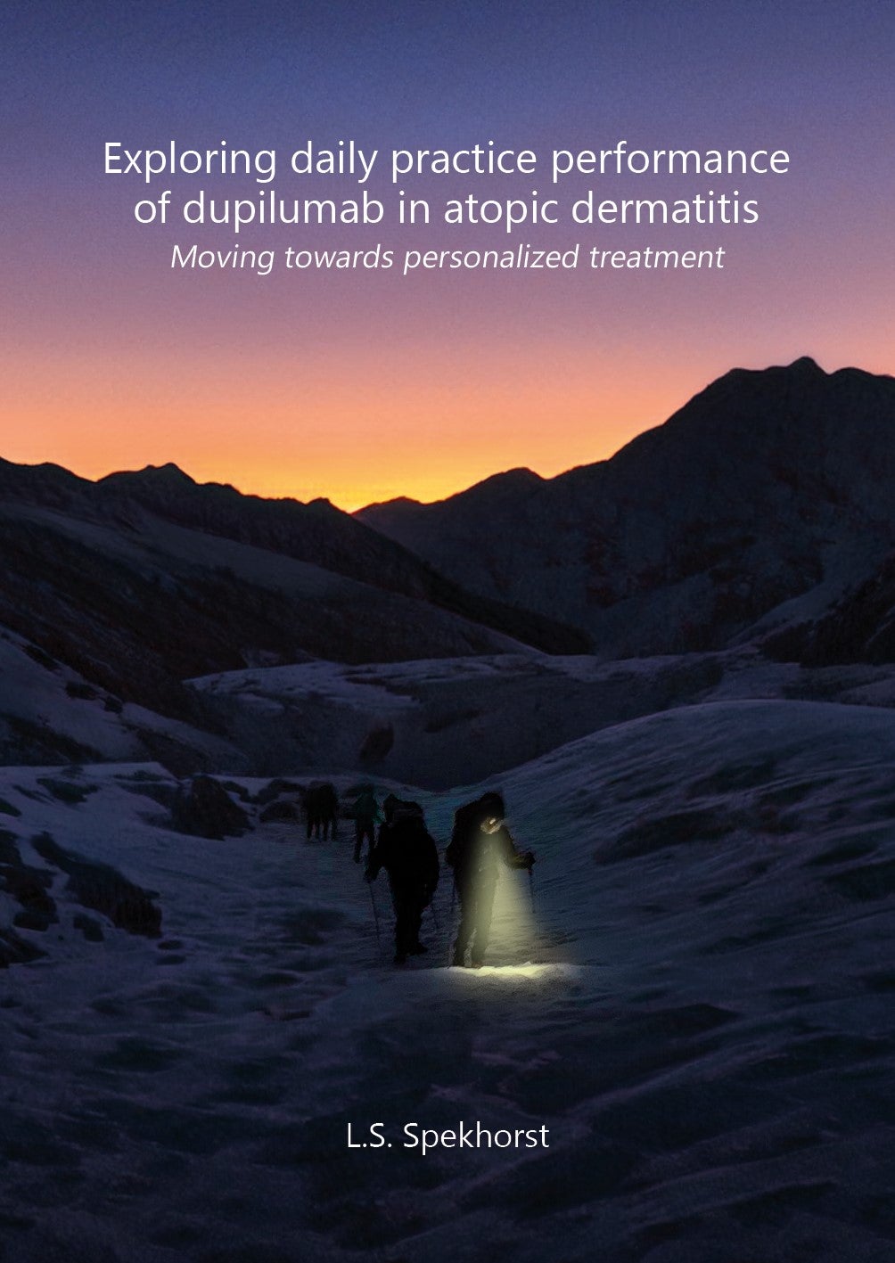 Cover dissertation Lotte Spekhorst-de Bruin Weller