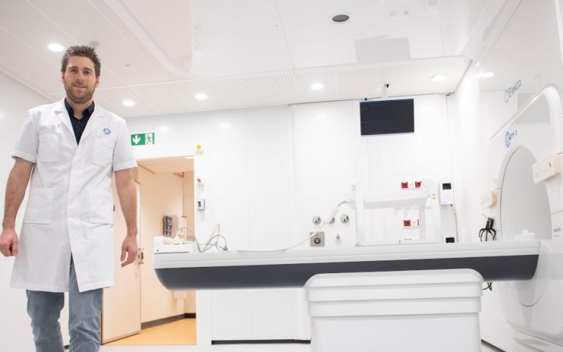 Martijn Intven met MR-Linac