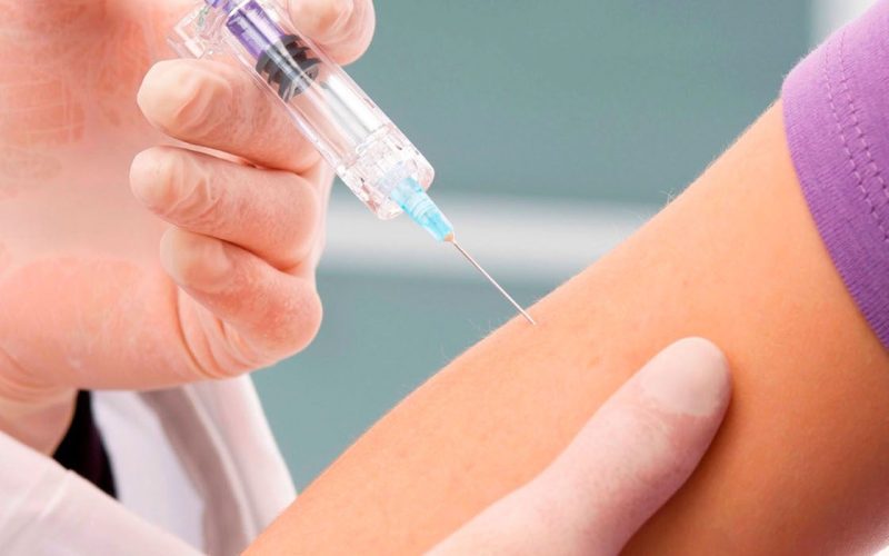 Picture of a vaccination