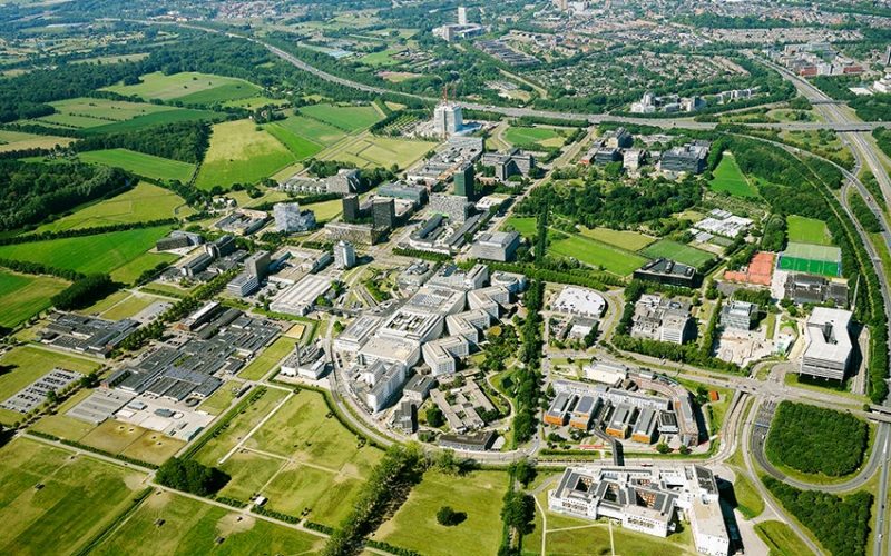 UMC Utrecht from the sky
