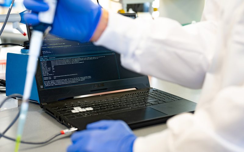 A person who works with a medical device