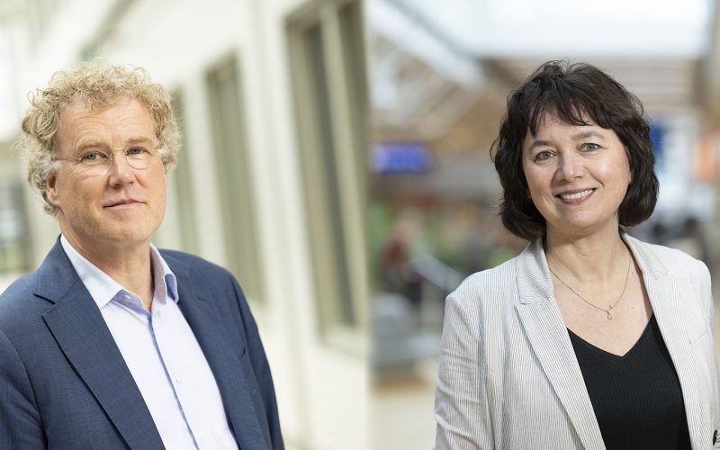 Prof. dr. Leonard van den Berg en prof. dr. Marianne Verhaar