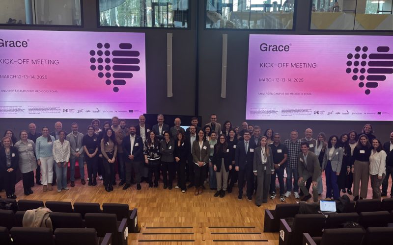 Group picture of the people at the kickoff of the GRACE project.