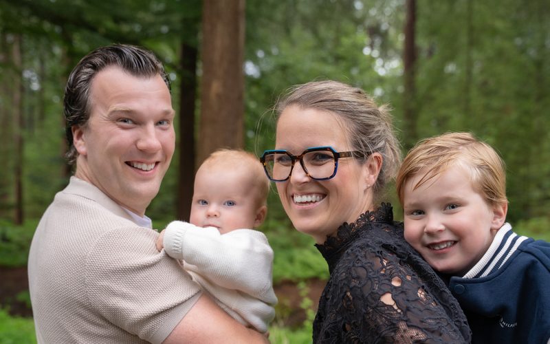 Tessa, Floris and their parents