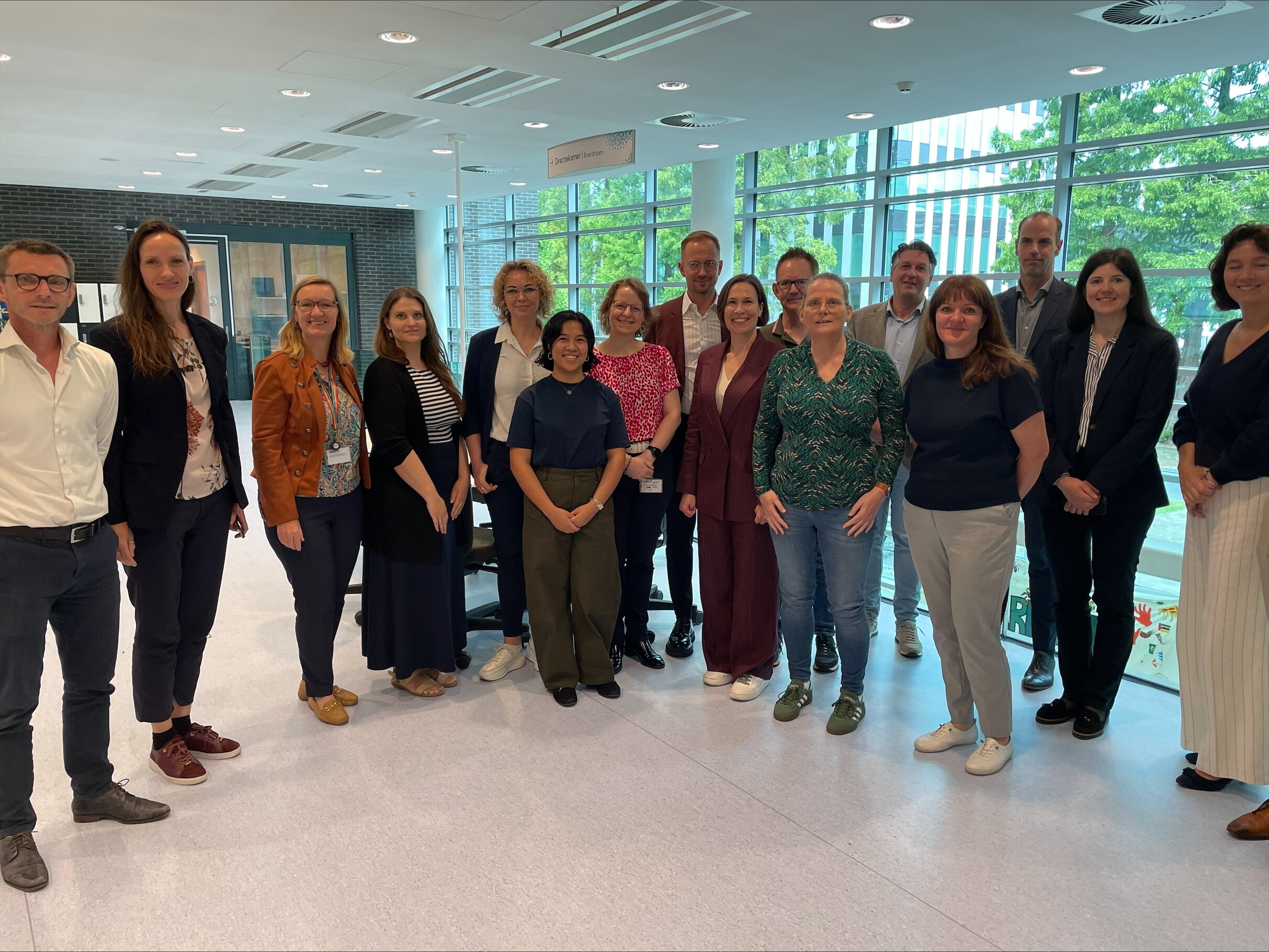 A moment from the visit of Vilnius University representatives to Utrecht.