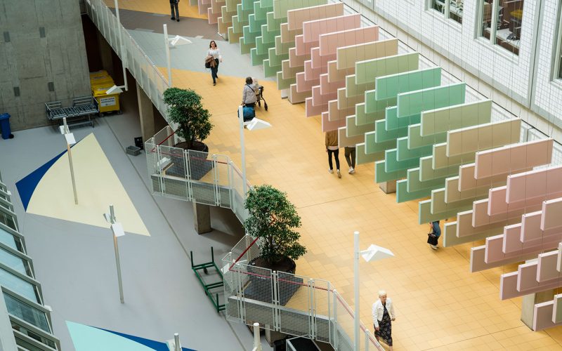 Central hall of the UMC Utrecht