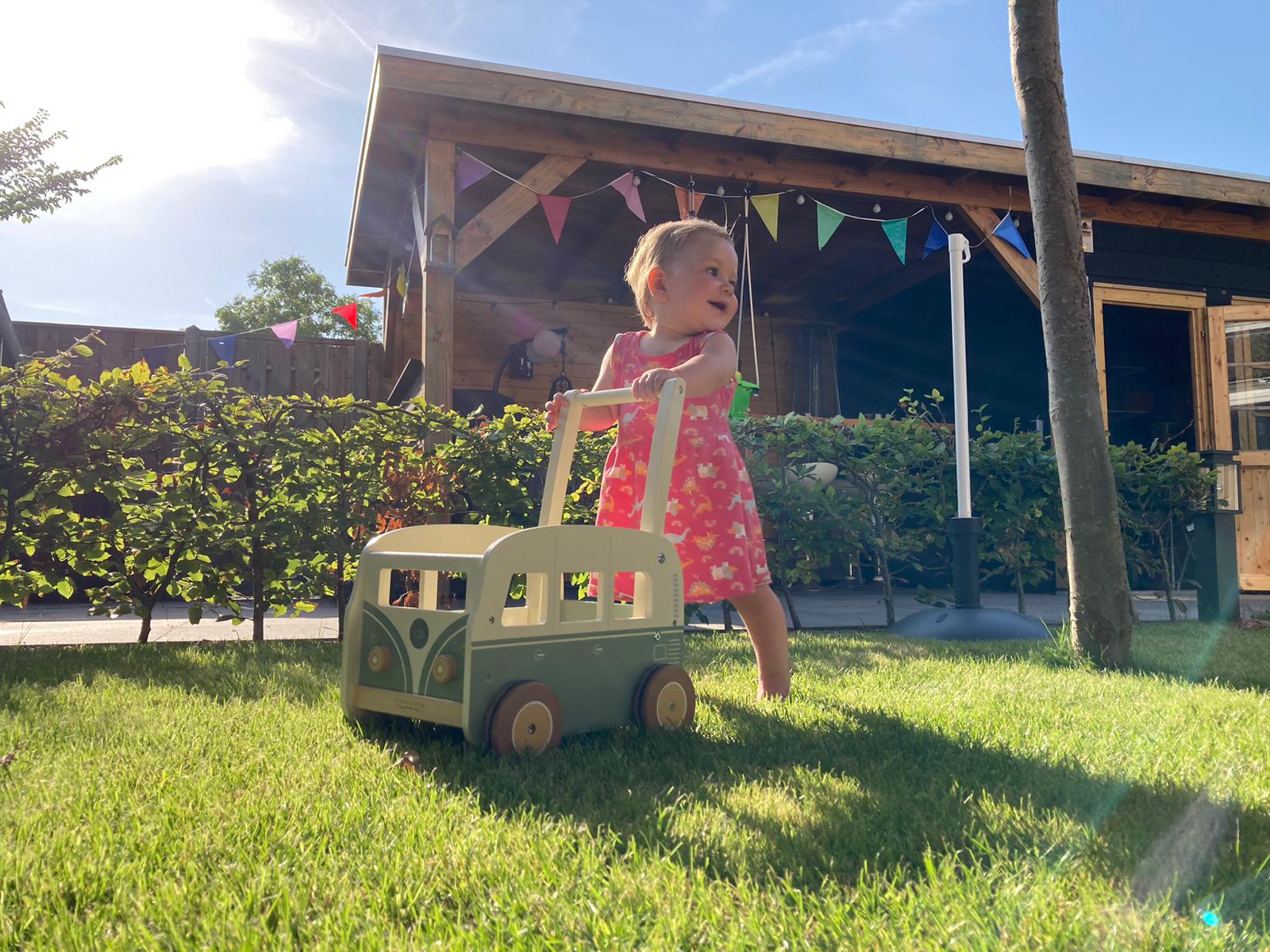 One of kids who benefited from the stem cell treatment