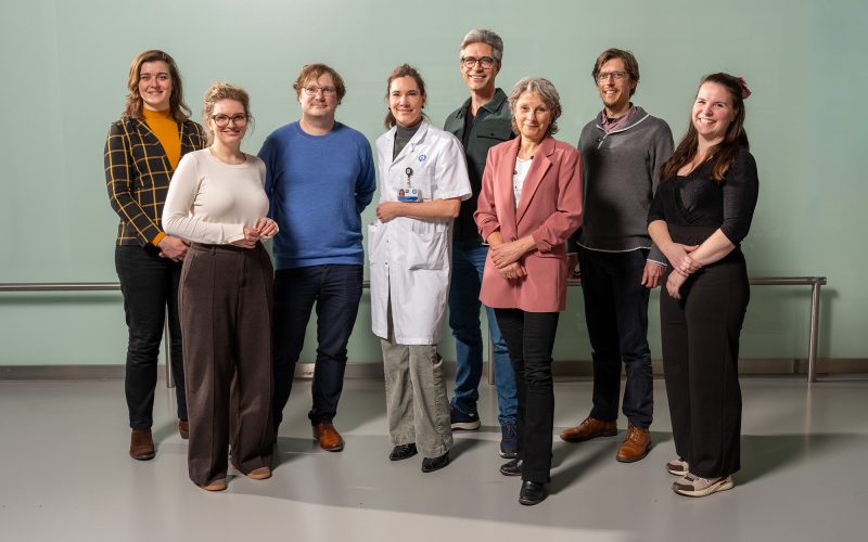 Left-to-right: Renske ten Ham, Kim Romijnders, Jan Dekker, Marjolein Hensgens, Pieter-Jan Haas, Laetitia de Kort, Henri van Werkhoven and Annemarie Verschoor