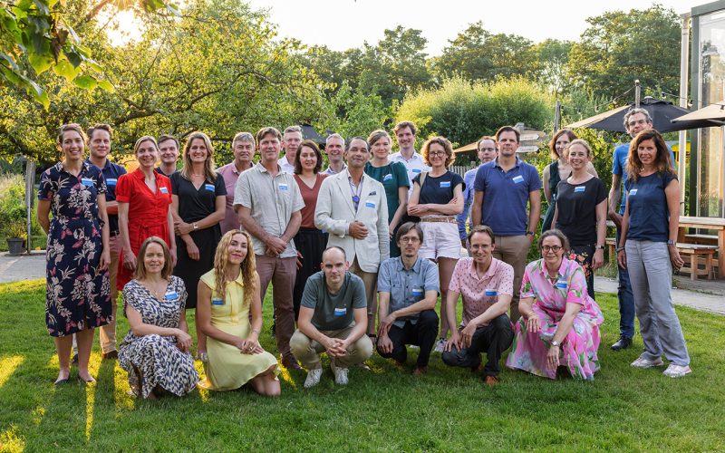 Group photo of the members of the PIs of the Future network at their summer event.
